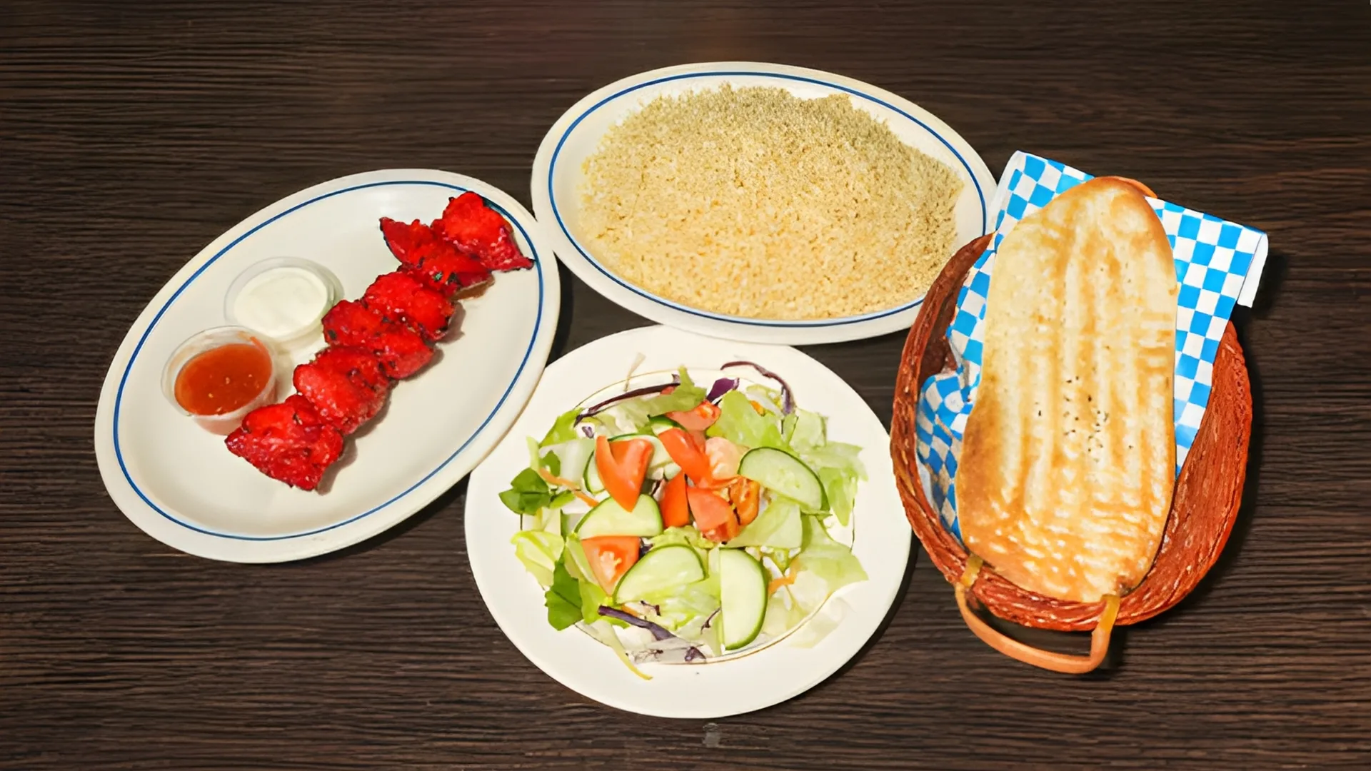 Tandoori Chicken Dinner