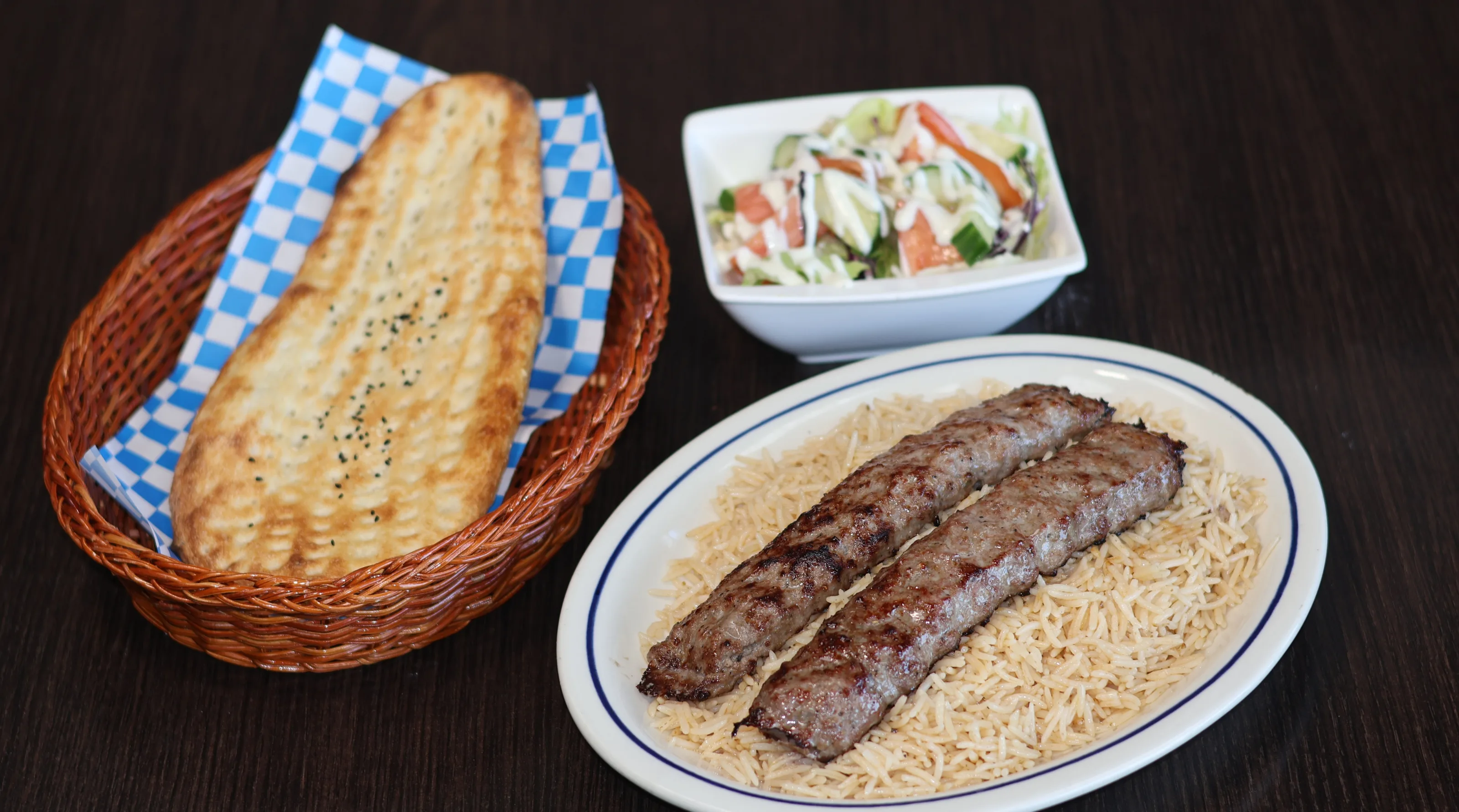 Shami Kebob Dinner