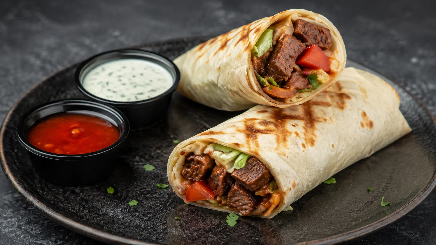 Beef Tikka Wrap